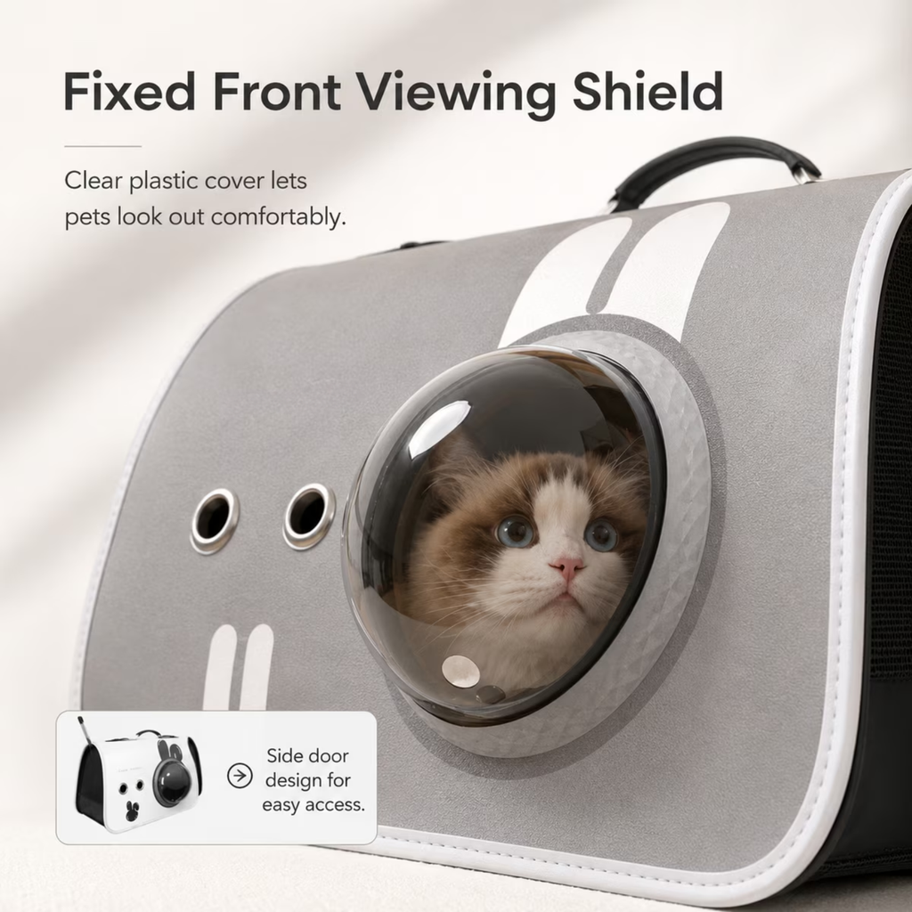 Roveex Portable Cat Carrier Bag with Window