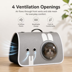 Roveex Portable Cat Carrier Bag with Window