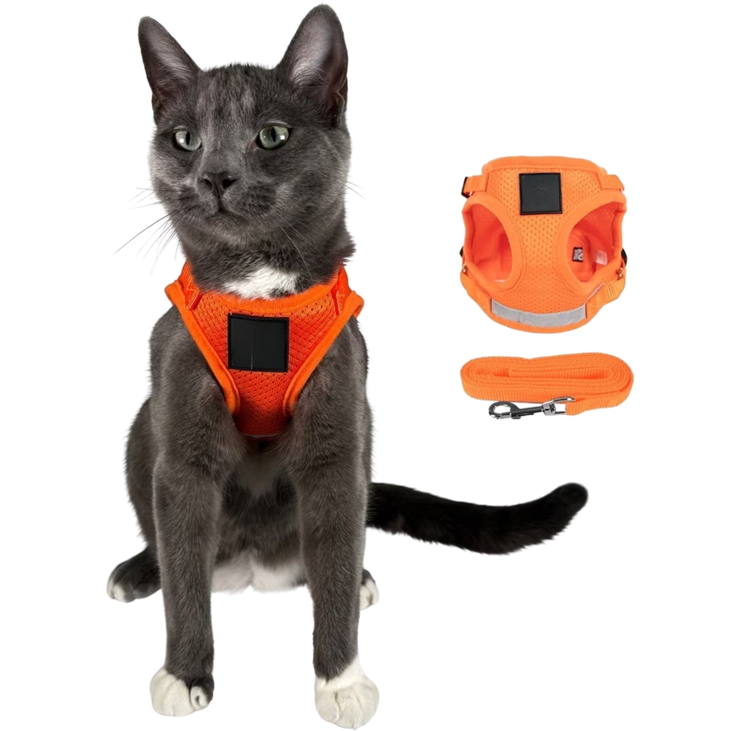 Reflective Cat Harness & Leash Set