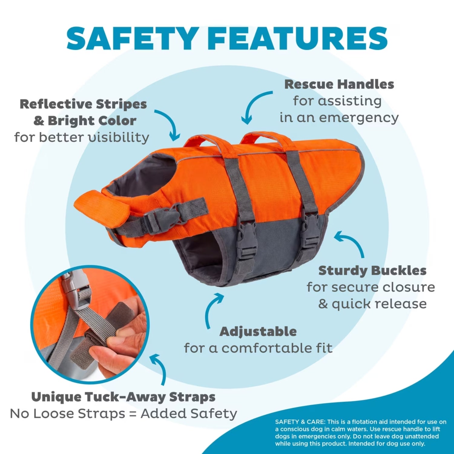 Roveex Ripstop Dog Life Jacket