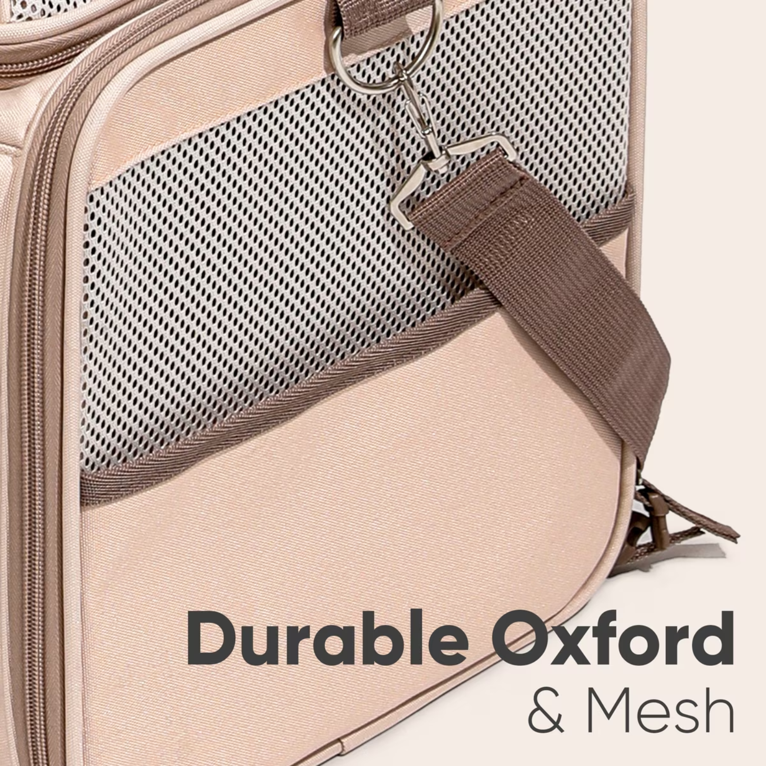 Roveex Rolling Pet Carrier with Wheels & Telescopic Handle